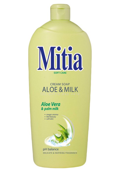 Жидкое мыло MITIA 1 л Аloe and milk