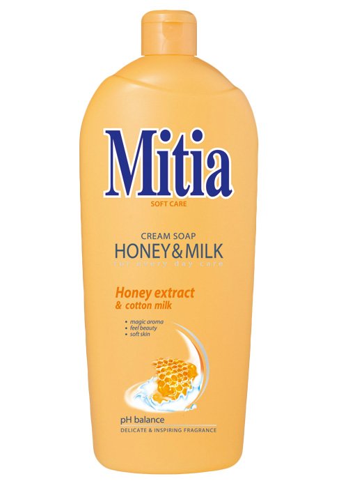 Жидкое мыло MITIA 1 л Honey and milk