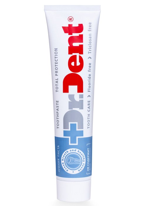 Зубная паста Dr.DENT 170 мл Total protection