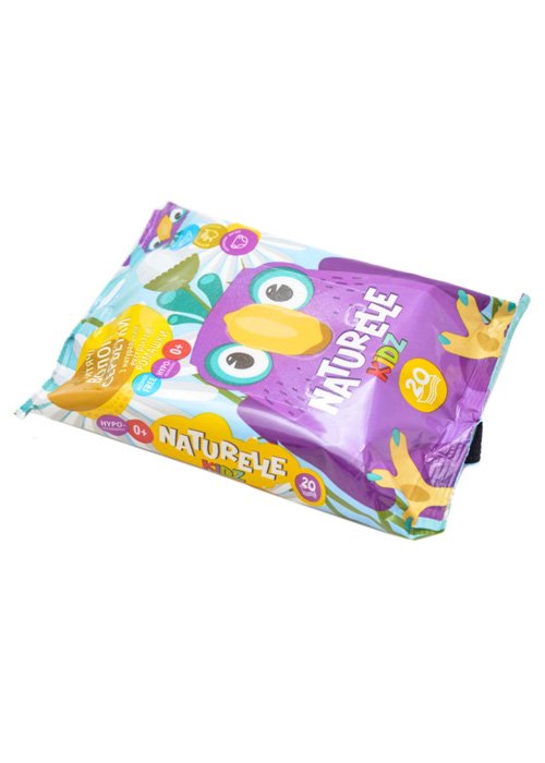 Влажные салфетки NATURELLE KIDZ 20 шт Ромашка