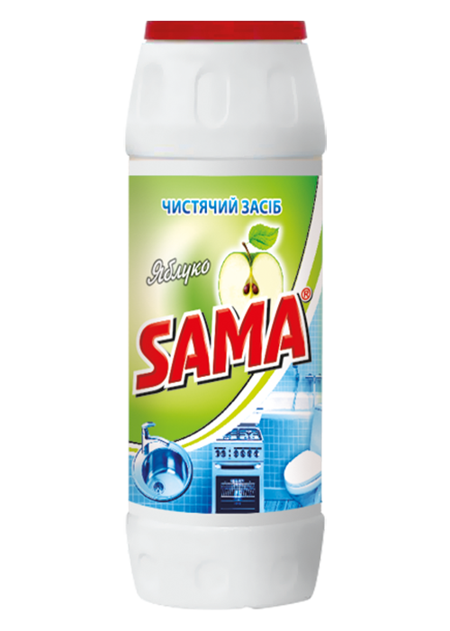 Praf pentru curatat SAMA 500 g Apple