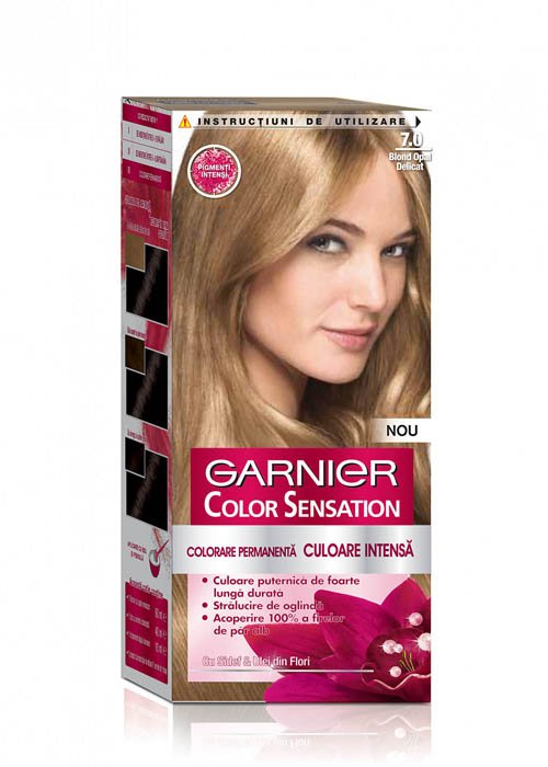 Vopsea pentru par GARNIER COLOR SENSATION №7.0 Blond Opal Delicat