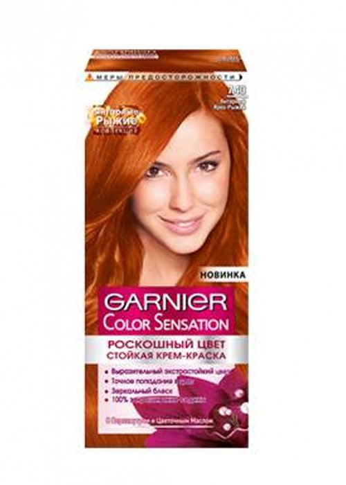 Краска для волос GARNIER COLOR SENSATION №7.40