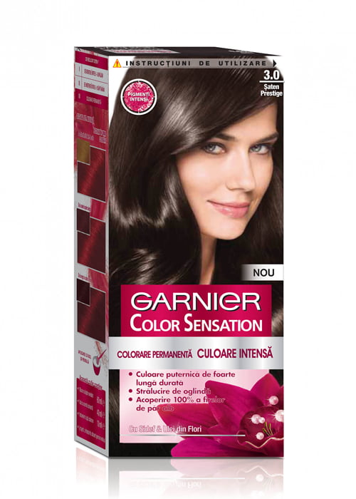 Vopsea pentru par GARNIER COLOR SENSATION №3.0 Saten Prestige