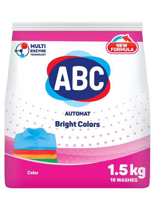 Стиральный порошок автомат ABC 1.5 кг Color