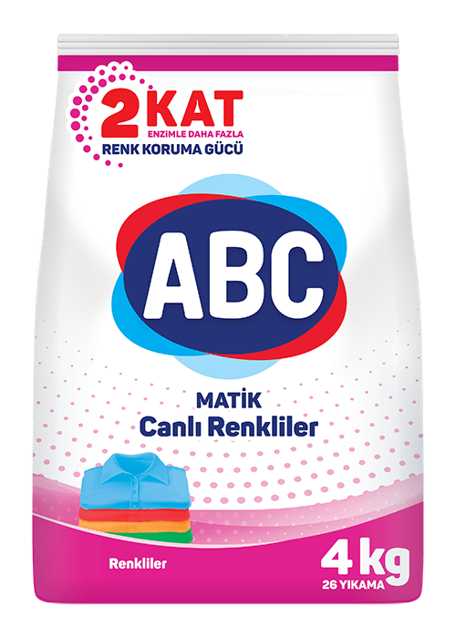 Стиральный порошок автомат ABC 4 кг Color