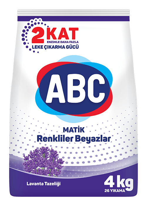 Стиральный порошок автомат ABC 4 кг Lavander