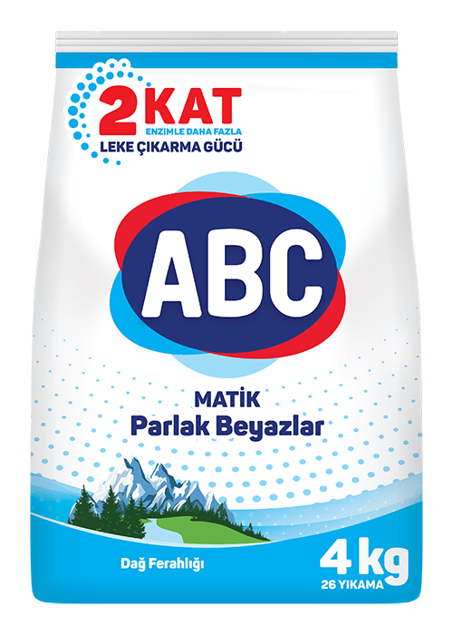Стиральный порошок автомат ABC 4 кг Mountain freshness