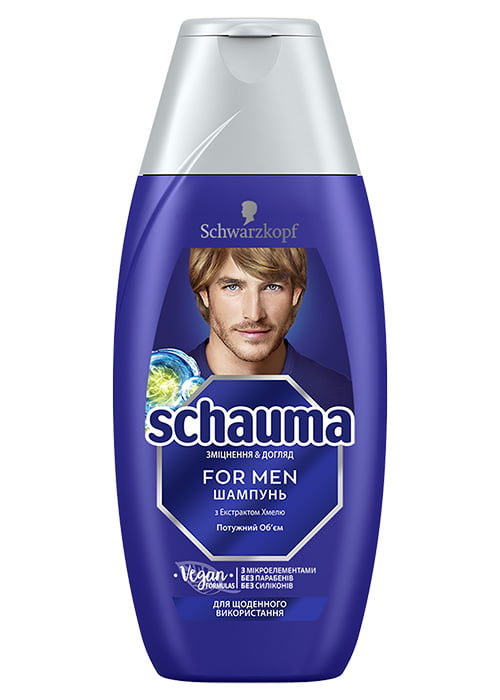 Sampon pentru par SCHAUMA 380 ml MEN