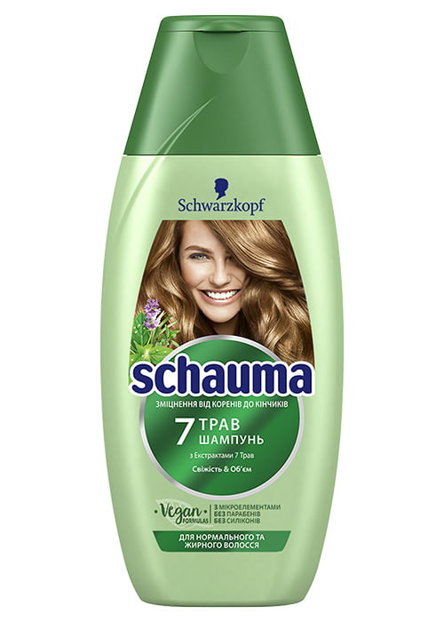 Sampon pentru par SCHAUMA 400 ml 7 Plante