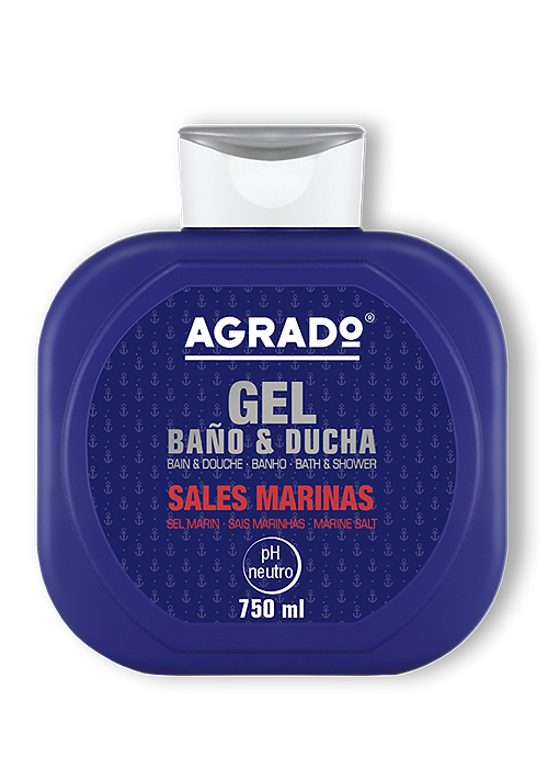 Gel de dus AGRADO 750 ml Marine salts