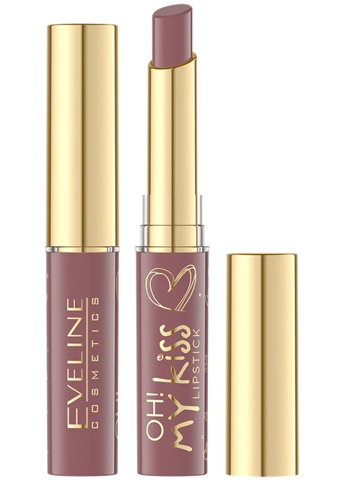 Ruj-balsam pentru buze EVELINE OH! MY KISS 2in1 №01