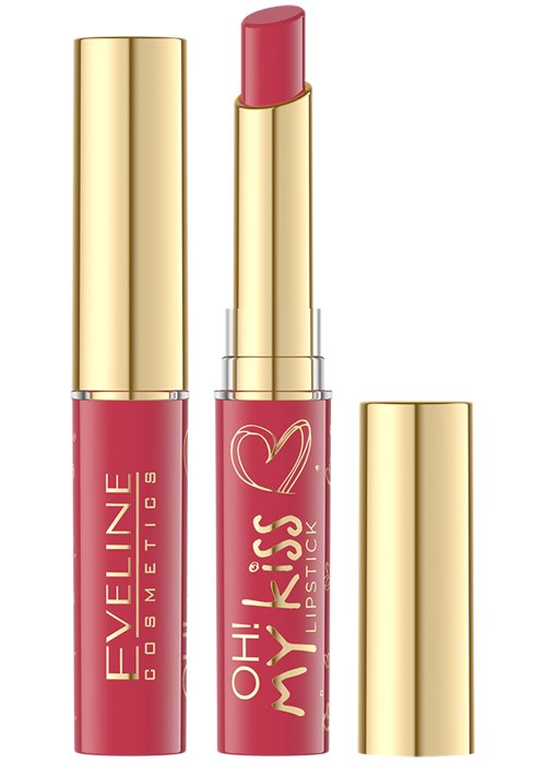 Ruj-balsam pentru buze EVELINE OH! MY KISS 2in1 №03