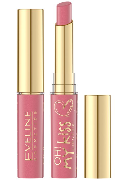 Ruj-balsam pentru buze EVELINE OH! MY KISS 2in1 №09