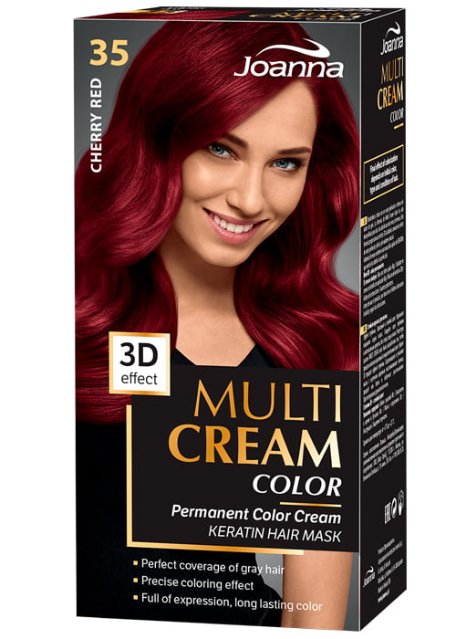 Краска для волос JOANNA MULTICREAM 3D №35 Вишня