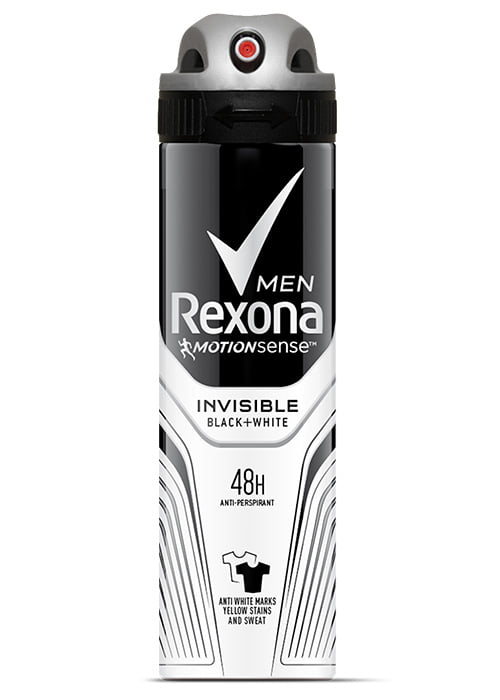 Deodorant spray REXONA 150 ml Black and white