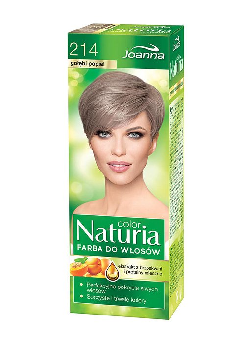 Vopsea pentru par JOANNA NATURIA COLOR №214 Blond cenusiu