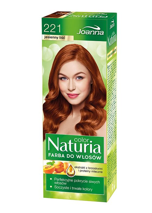 Vopsea pentru par JOANNA NATURIA COLOR №221Blond auriu