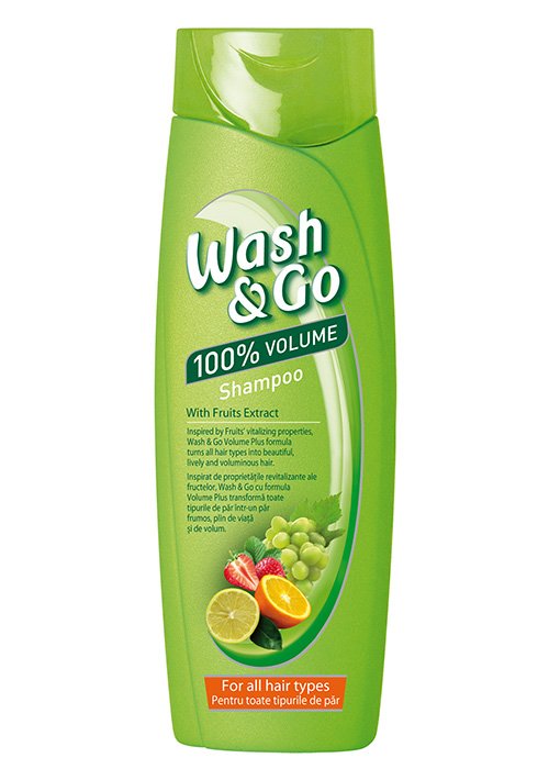 Sampon pentru par WASH AND GO 400 ml Fruity power
