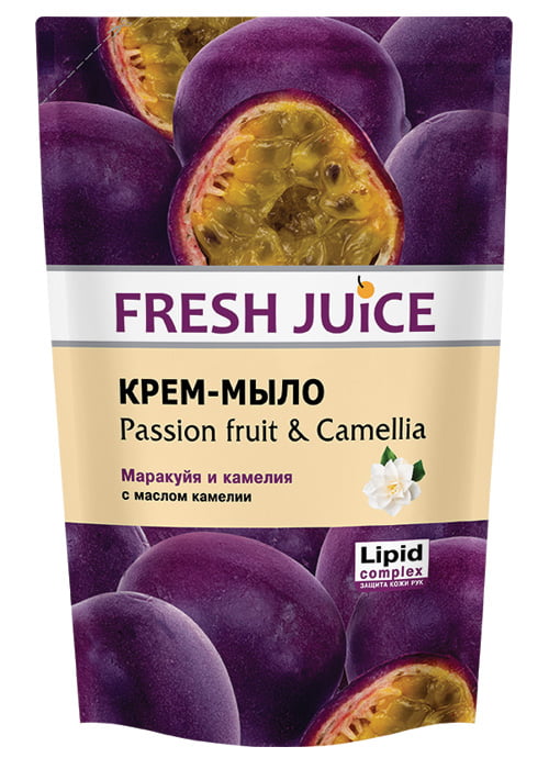 Sapun lichid FRESH JUICE 460 ml Passion fruit si camellia rezerva