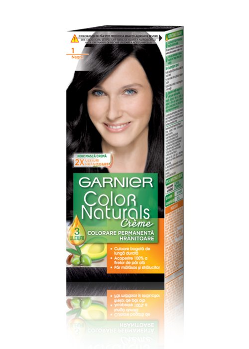 Vopsea pentru par GARNIER COLOR NATURALS №1 Negru