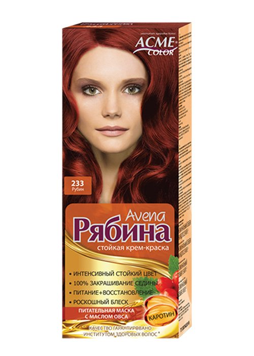 Краска для волос ACME РЯБИНА №233