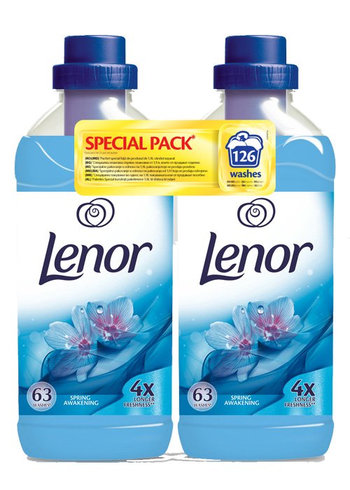 Set Balsam pentru rufe LENOR 2x1.7 L Spring