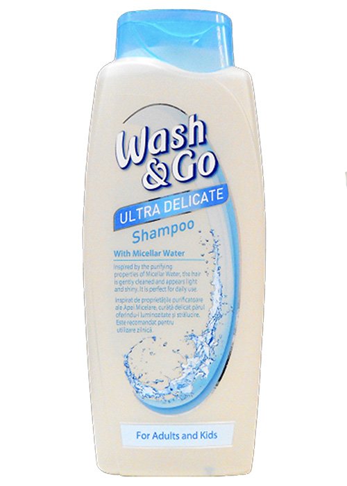 Sampon pentru par WASH AND GO 750 ml Micellar water