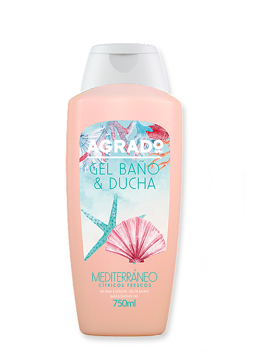 Гель для душа AGRADO 750 мл Mediterranean
