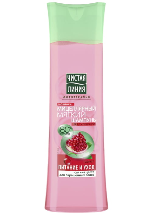 Sampon pentru par ЧИСТАЯ ЛИНИЯ 400 ml Nutritie si ingrijire