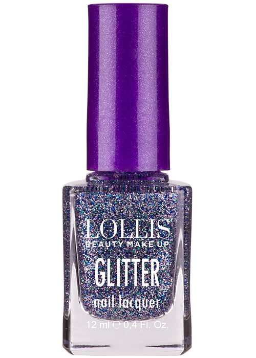 Лак для ногтей LOLLIS Glitter 12 мл № 154