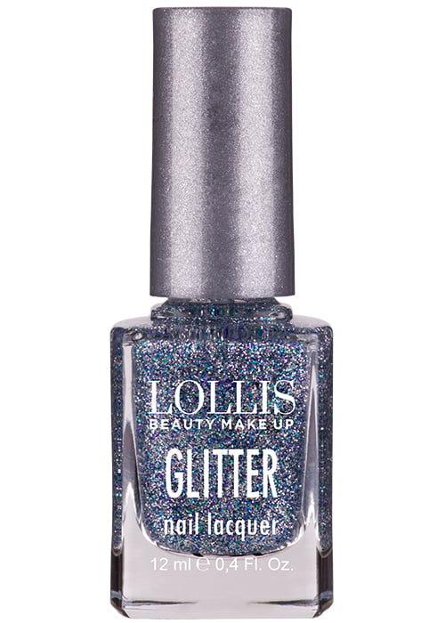 Lac pentru unghii LOLLIS Glitter 12 ml № 156