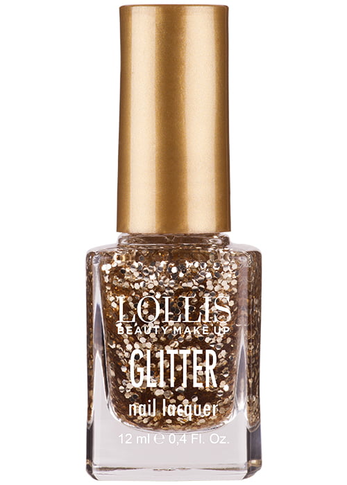 Лак для ногтей LOLLIS Glitter 12 мл № 157