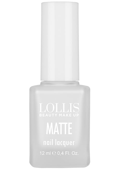 Лак для ногтей LOLLIS Matte 12 мл № 1