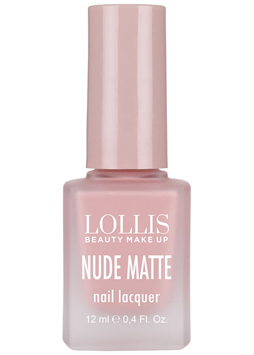 Лак для ногтей LOLLIS Nude Matte 12 мл № 4