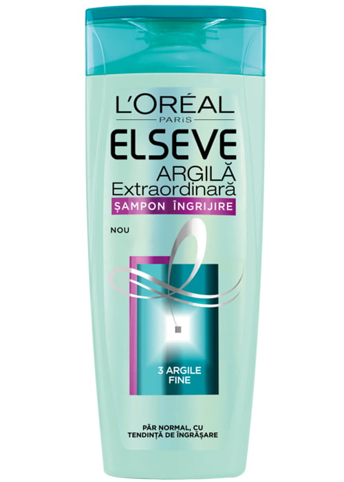 Sampon pentru par ELSEVE 400 ml Argila Extraordinara