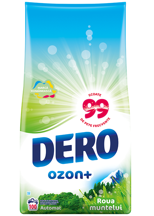 Detergent automat DERO 10 kg Ozon+ Roua Muntelui