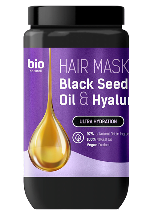 Masca pentru par BIO NATURELL 946 ml Black Seed Oil & Hyaluronic Acid