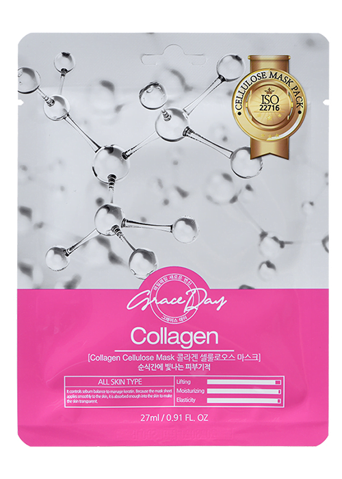 Masca de tesatura pentru fata GRACE DAY 27 ml Collagen