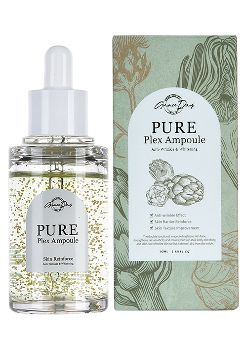 Ampula serum anti-imbatranire GRACE DAY 50 ml Extract de anghinare