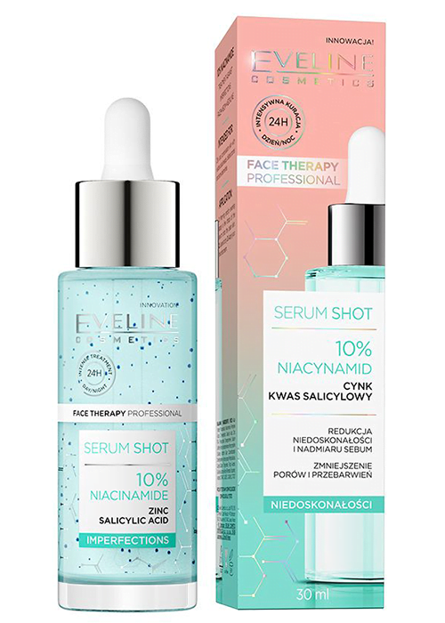 Serum pentru fata EVELINE Face Therapy 30 ml Cu 10% niacinamida