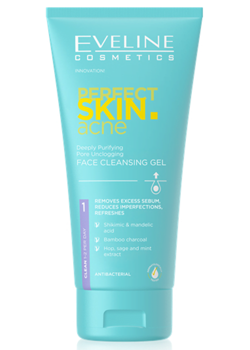 Гель для умывания  EVELINE Perfect Skin Acne 150 мл