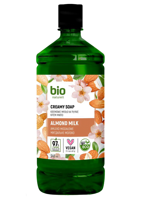 Sapun lichid BIO NATURELL 946 ml Lapte de migdale rezerva