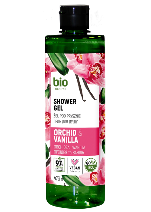 Gel de dus BIO NATURELL 473 ml Orchidea si vanila