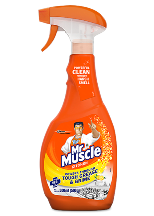 Solutie pentru curatare bucatarie MR MUSCLE 500 ml