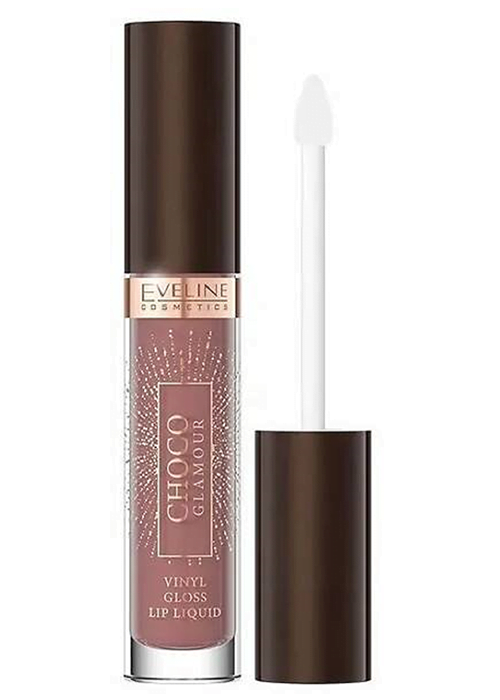 Помада жидкая EVELINE Choco Glamour Vinyl Gloss 4.5 мл № 03