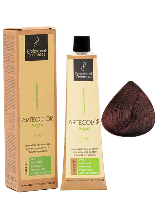 Краска для волос PROFESIONAL COSMETICS ARTECOLOR Vegan 4.6 120 мл