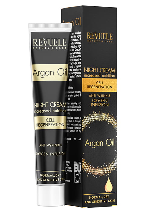 Crema pentru fata REVUELE Argan Oil 50 ml De noapte