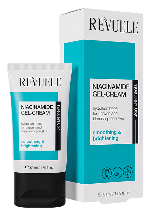 Gel-crema pentru fata REVUELE Niacinamide 50 ml Sebum control si hidratarea