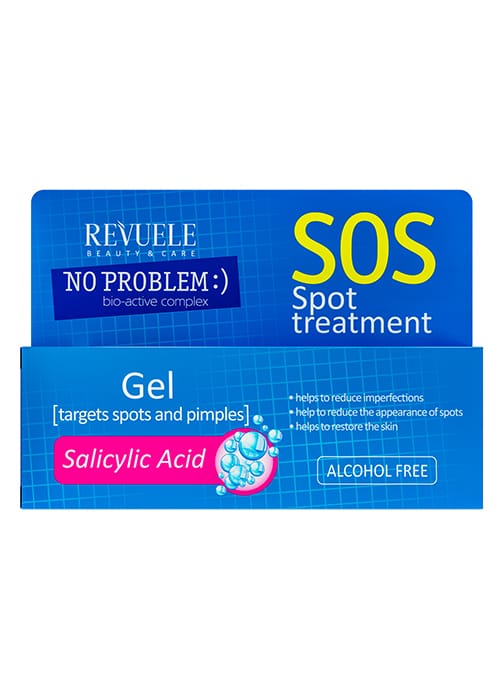 Gel-tratament REVUELE No Problem 25 ml Sos pentru acnee Cu acid salicilic